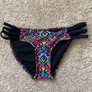 Target Xhilaration Multicolored Bikini Bottom